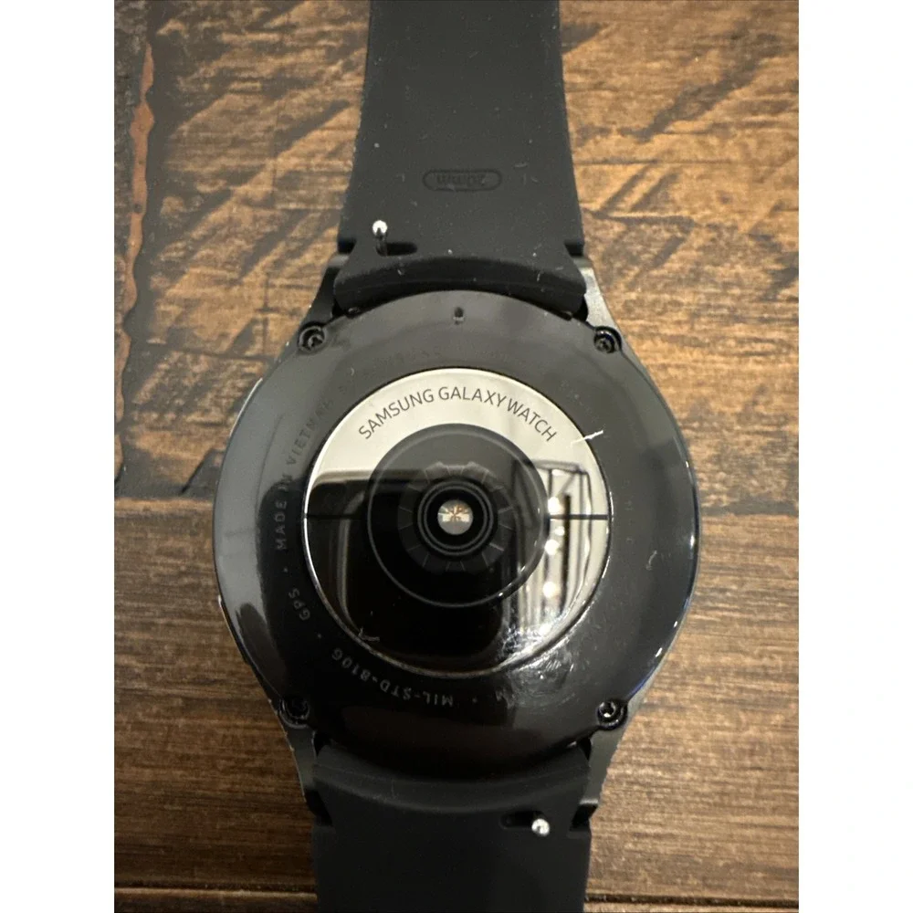 Samsung Galaxy Watch 4 44mm Black Aluminum Case SM-R870 GPS Smartwatch
